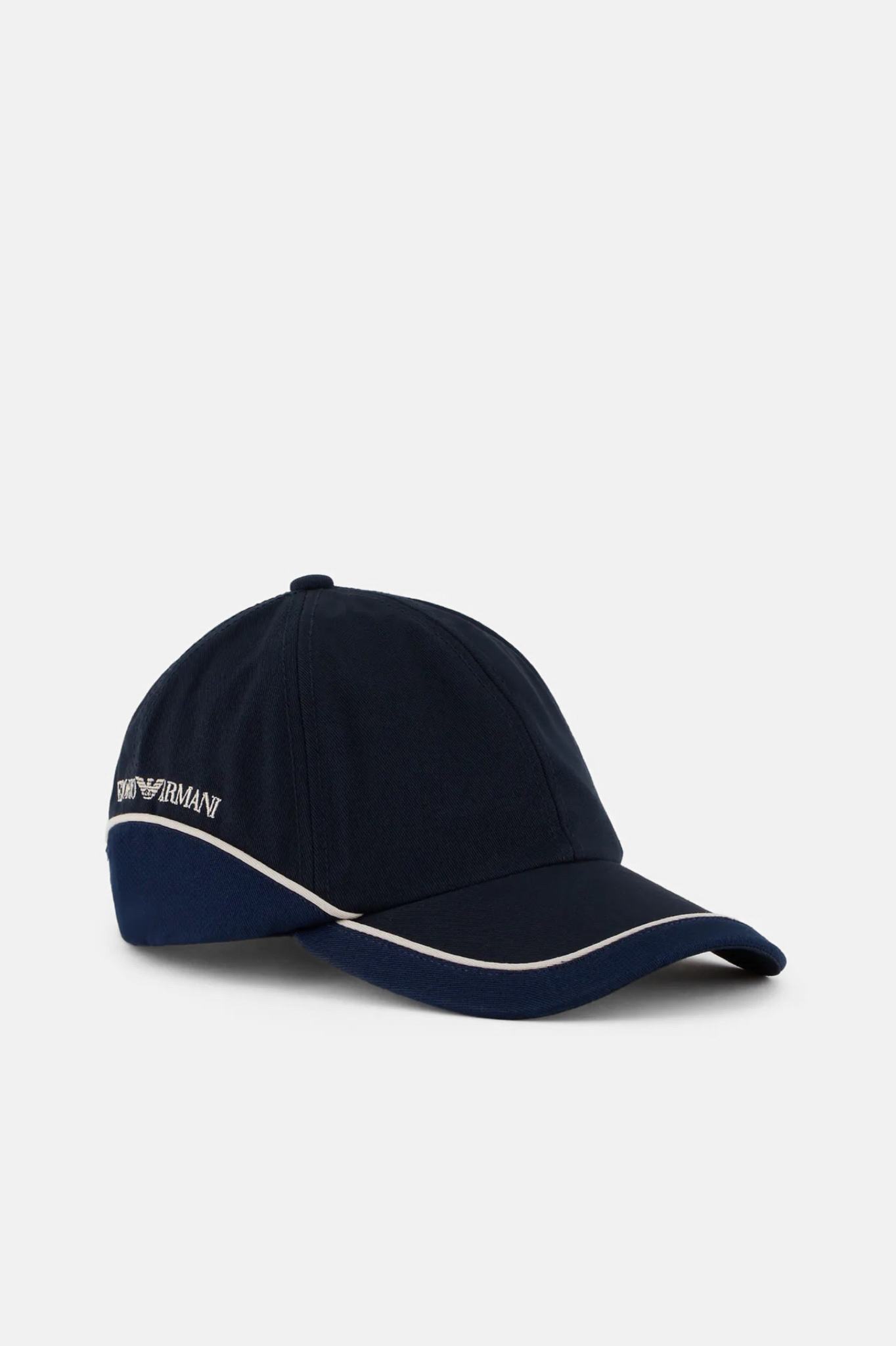 Темно-синя кепка Emporio Armani
